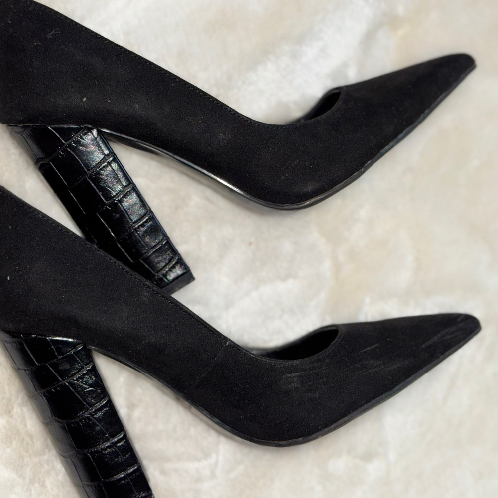 Nine West Black Heels Classic Design